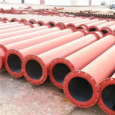 Tubería de cerámica autopropagante